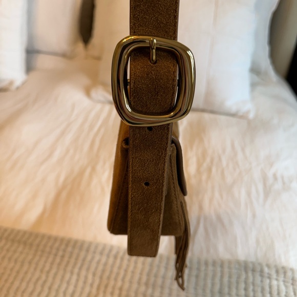 Madewell Fringe Suede Crossbody Bag - Picture 6 of 9